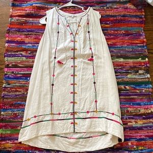 Embroidered Madewell dress